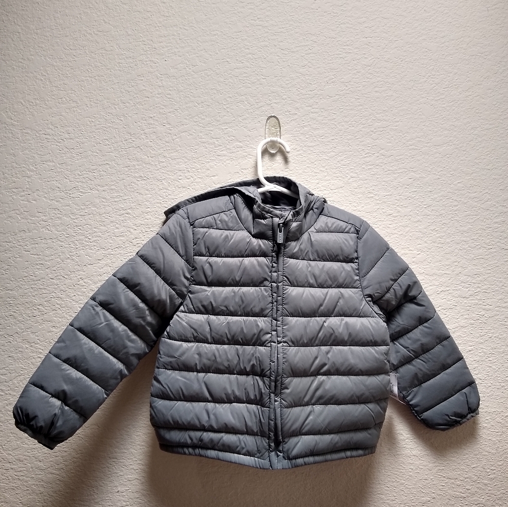 Old Navy Hooded Narrow Channel Puffer Water Resistant Jacket 4t
